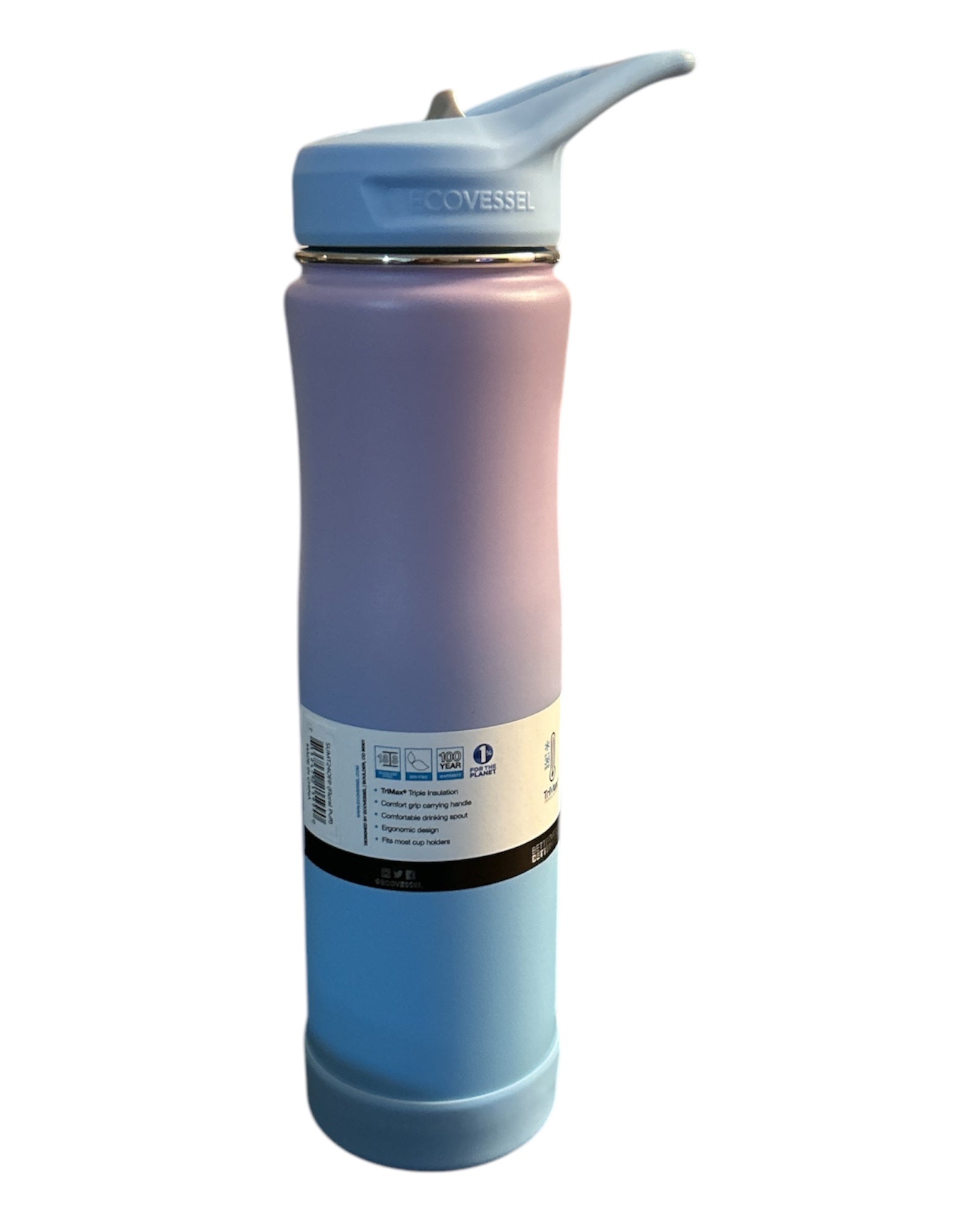 Bouteille isotherme avec paille - Kay Ludo