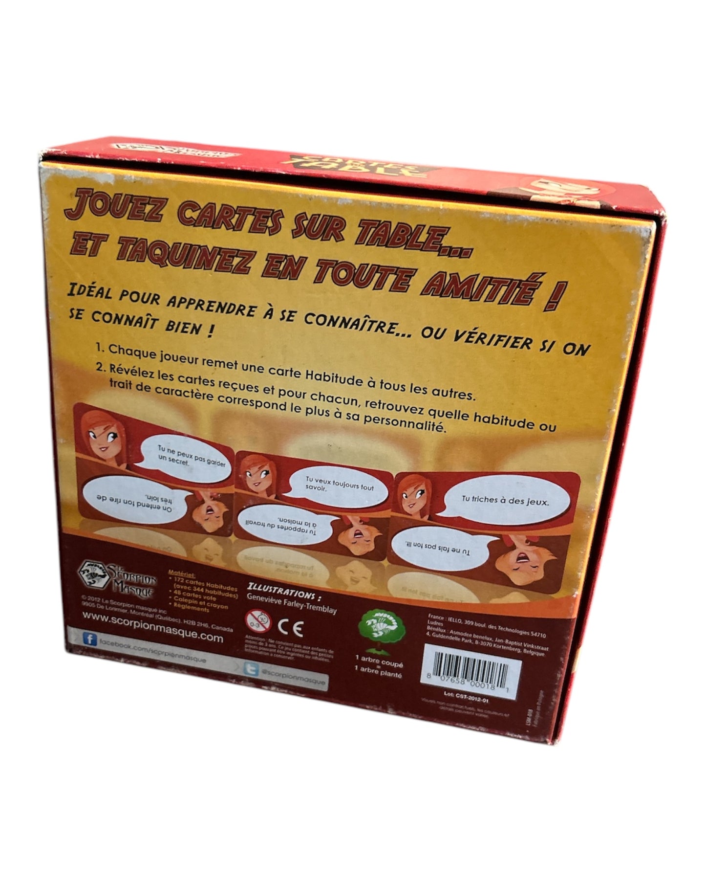 Cartes sur table - Kay Ludo