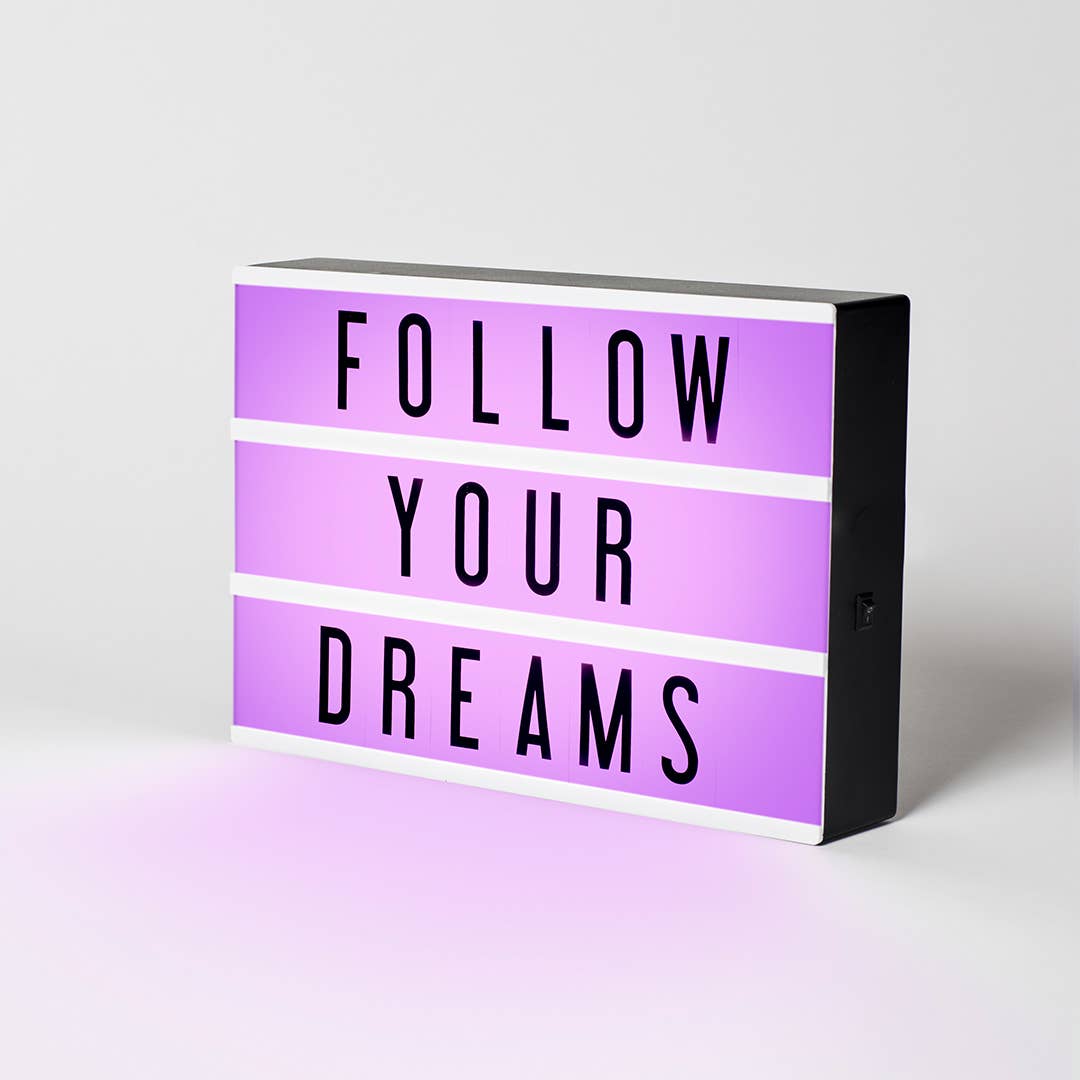 Boîte à lumière LED personnalisable - Kay Ludo