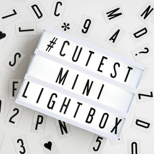 Mini boîte à lumière personnalisable - Kay Ludo
