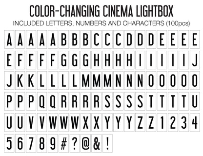 Boîte à lumière LED personnalisable - Kay Ludo