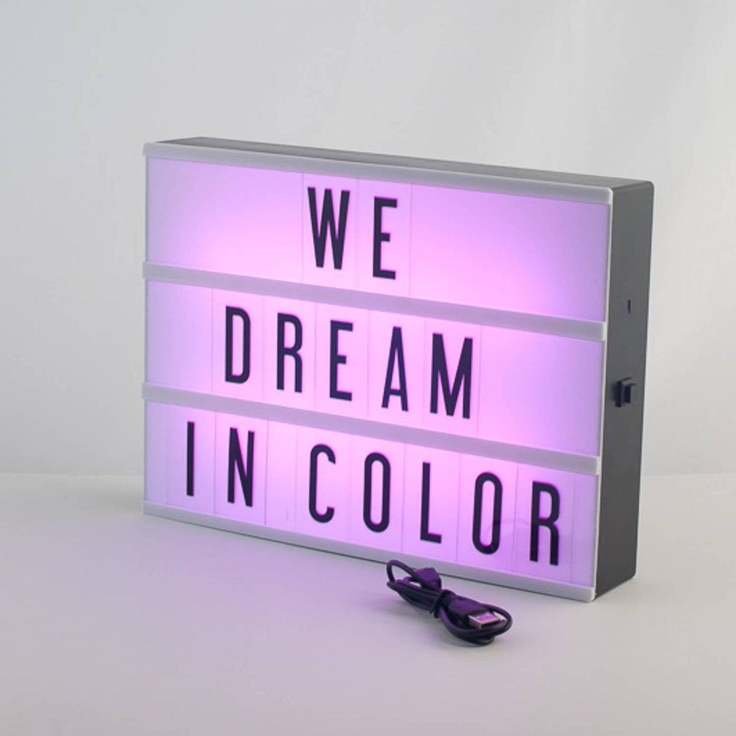 Boîte à lumière LED personnalisable - Kay Ludo