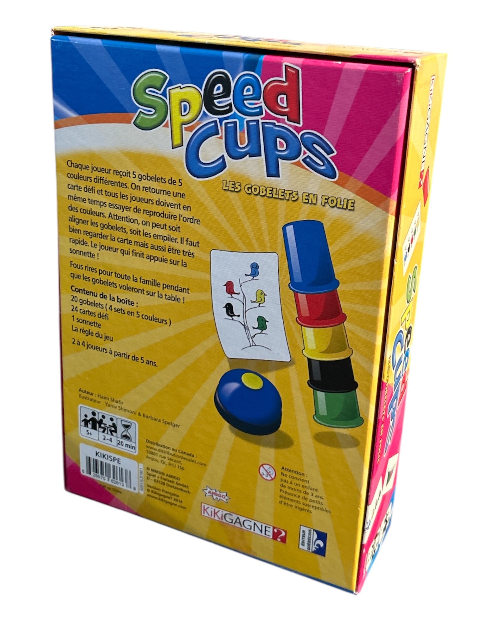 Speed Cups – Les gobelets en folie - Kay Ludo